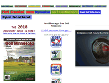 Tablet Screenshot of golfminnesota.com
